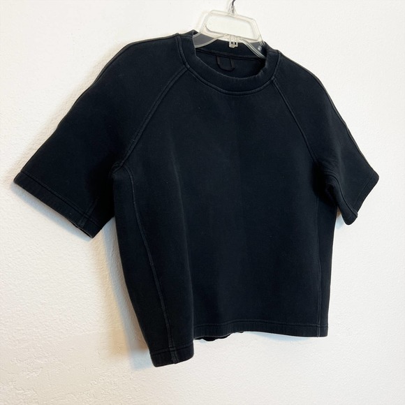 Lululemon NTS Cropped Short Sleeve Black 12 XL - Picture 8 of 9